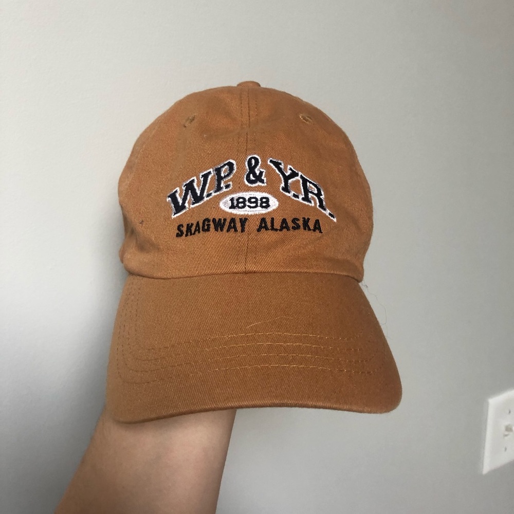Vintage Alaska Scenic Railway Baseball Hat Cap